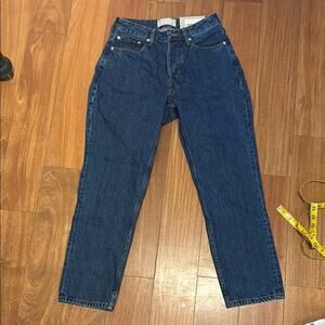 NWT Everlane Button Fly Curvy 90s Cheeky Straight Jean